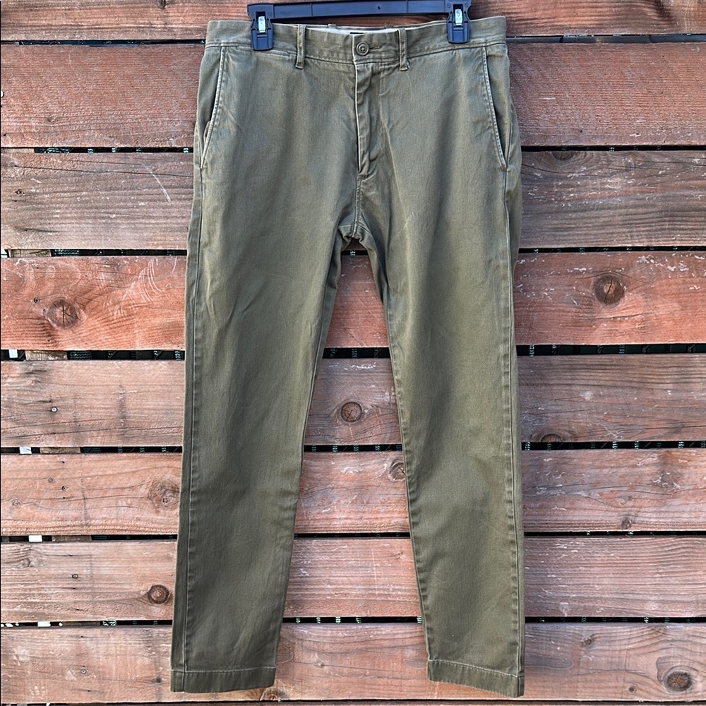J. Crew Olive Green 484 Chinos